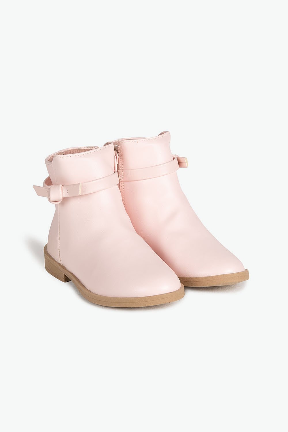 Bota Baby Infantil Cano Curto Mundial Saby Rosa 5