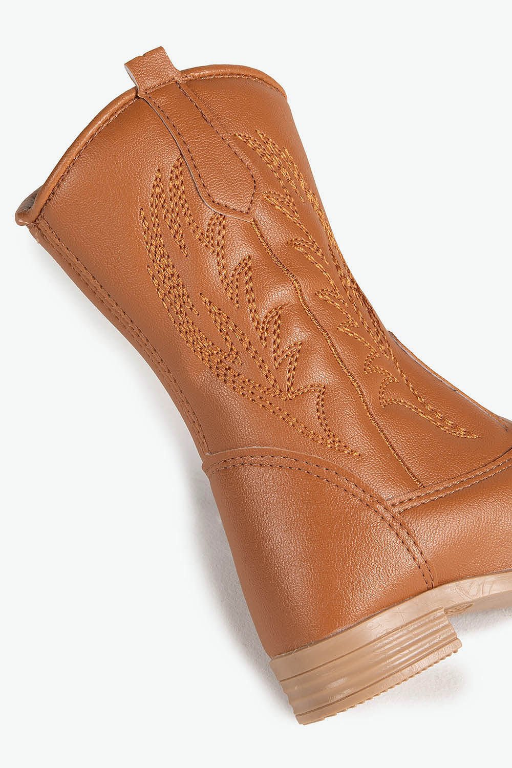 Bota Baby Infantil Texana Cano Média Bella Nina Tex Marrom 2