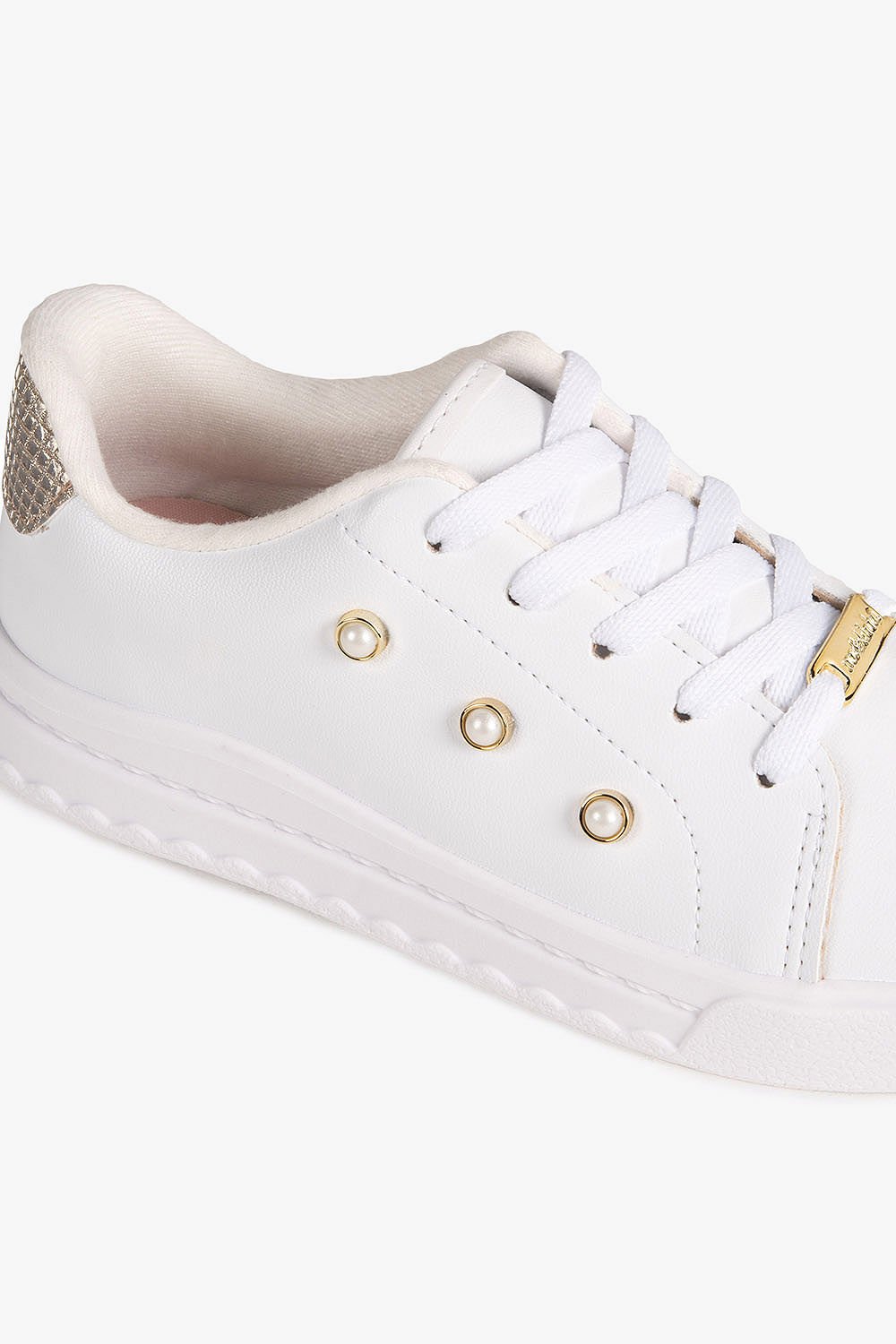 Tênis Casual Infantil Molekinha Strassly Branco 2