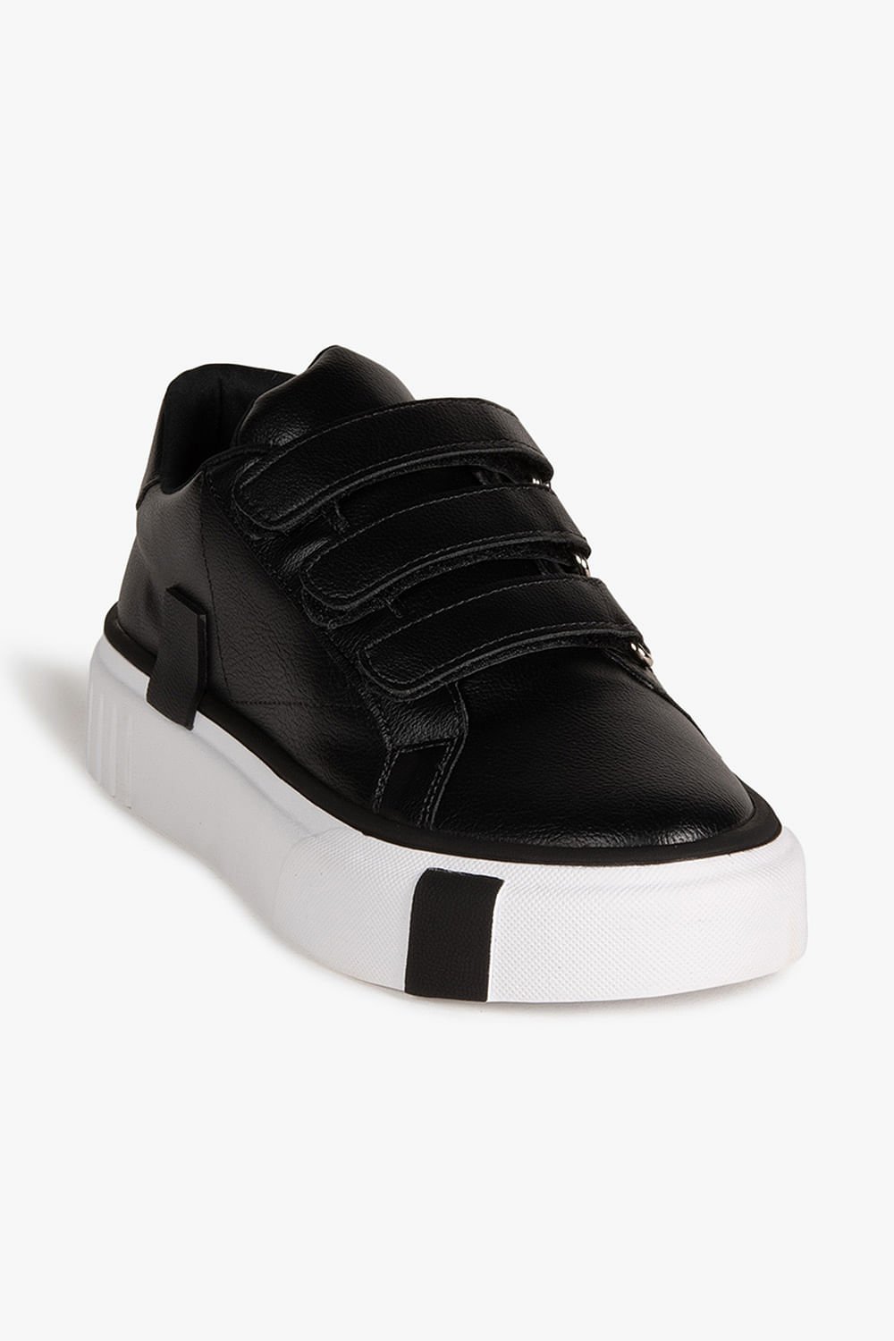 Tênis Feminino Plataforma Mundial Melize Preto 4