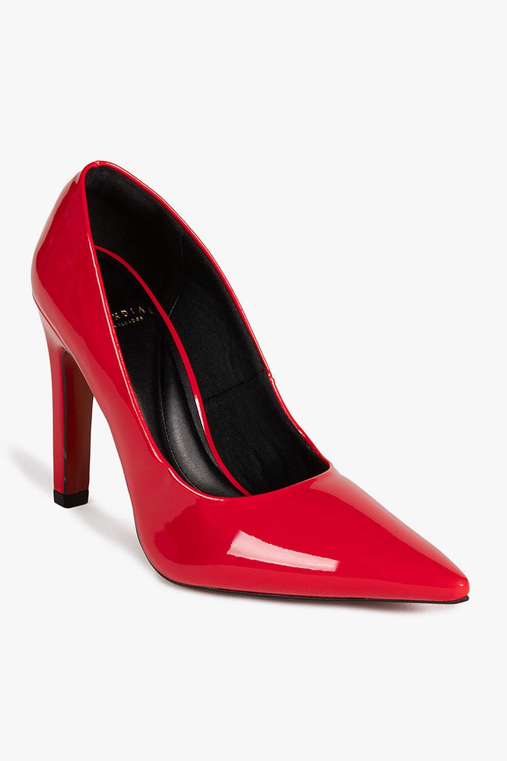 Scarpin Feminino Salto Alto Mundial Lucia Vermelho 4