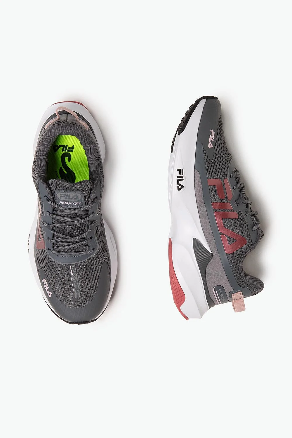 Tênis Fila Recovery Feminino Cinza 3
