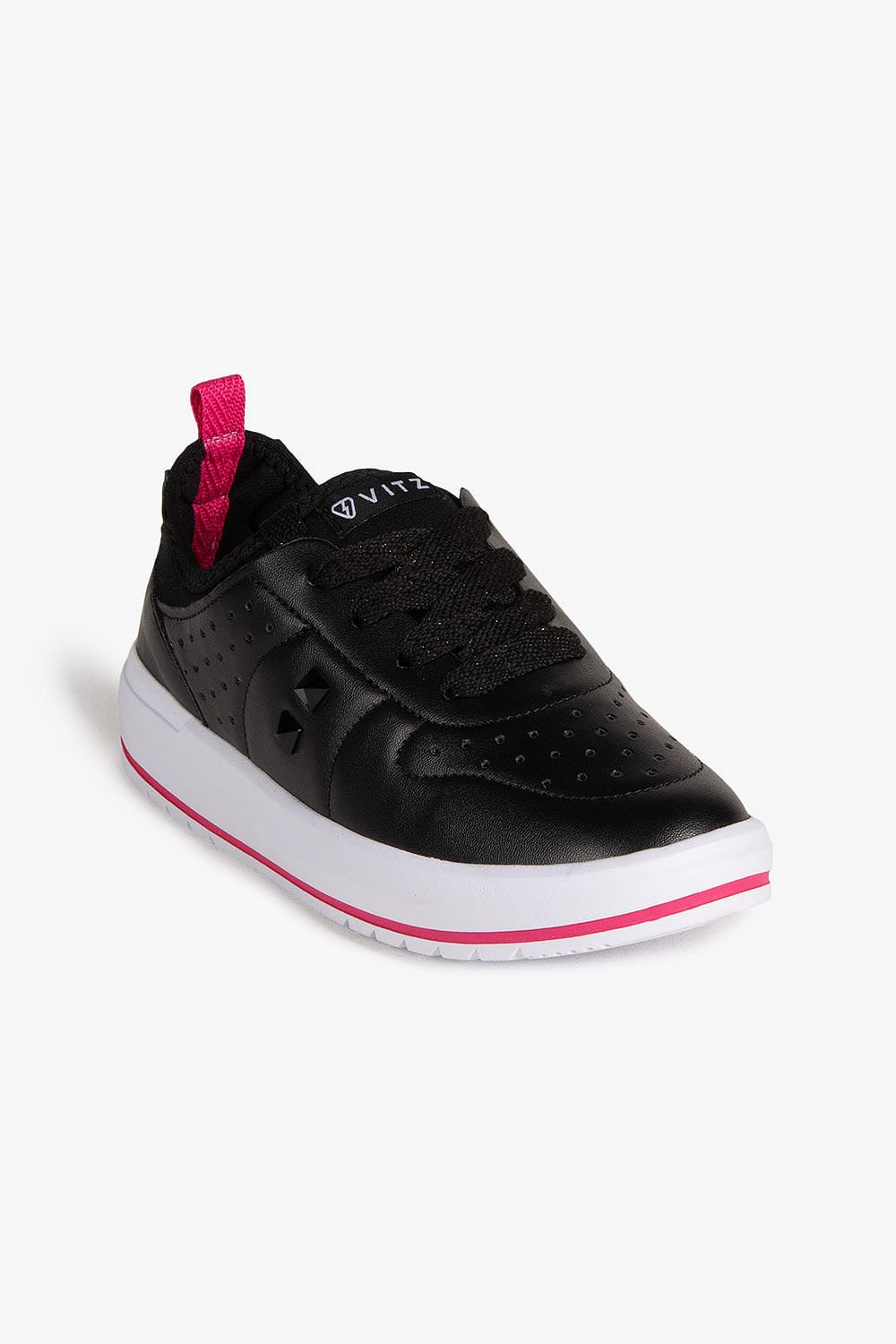 Tênis Casual Infantil Vitz Saria Preto 4