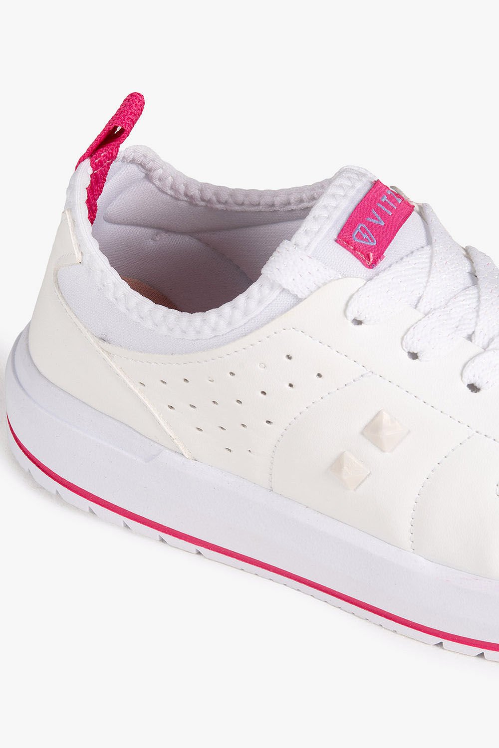 Tênis Casual Infantil Vitz Saria Branco 2
