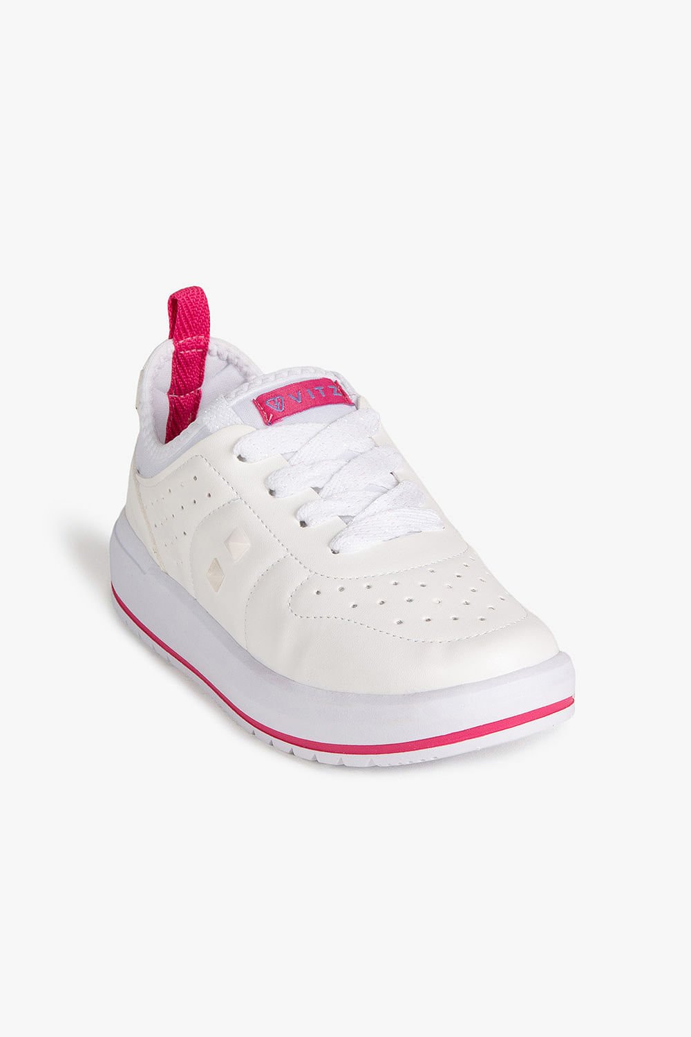 Tênis Casual Infantil Vitz Saria Branco 4