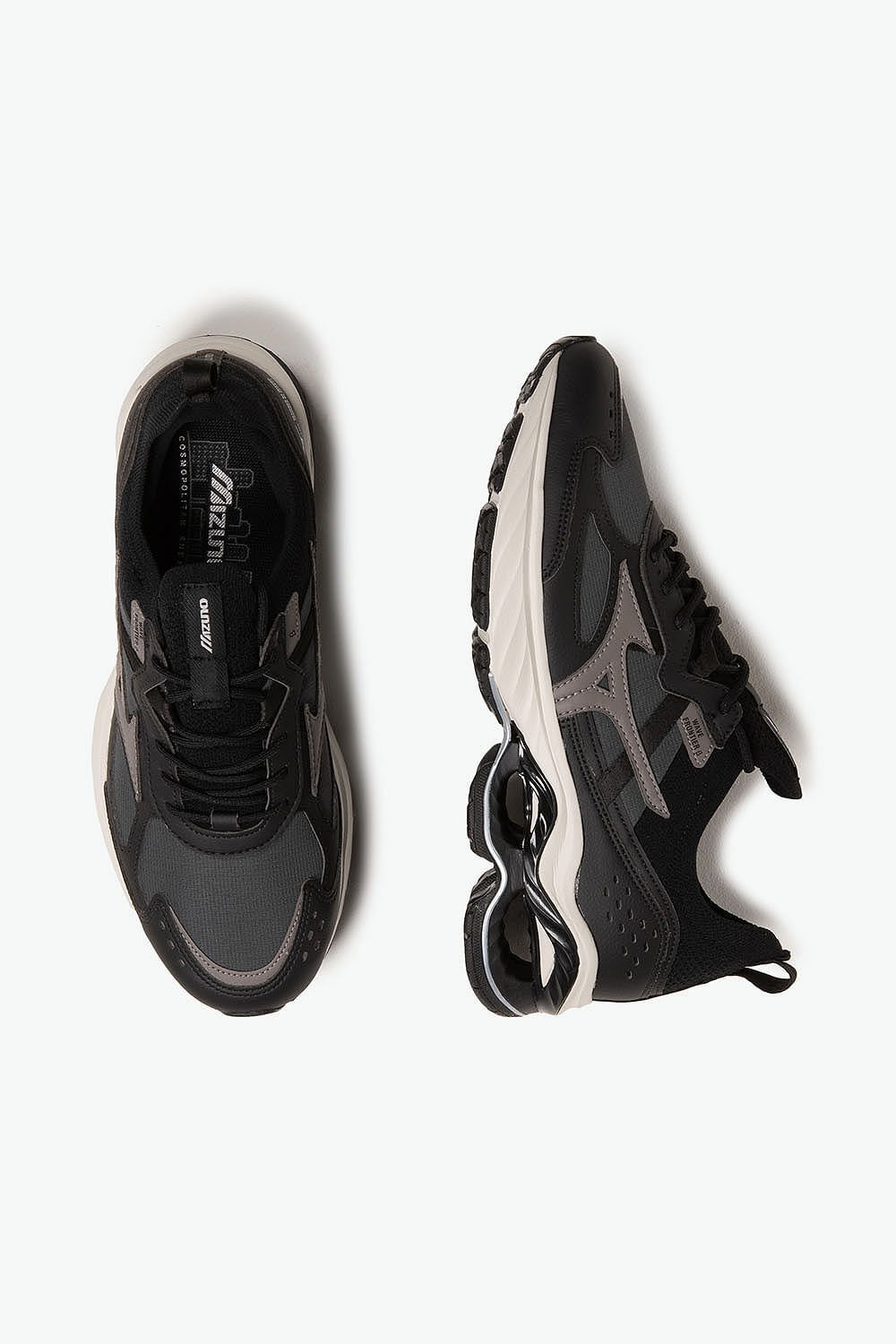 Tênis Mizuno Wave Frontier Beta Masculino Preto 3