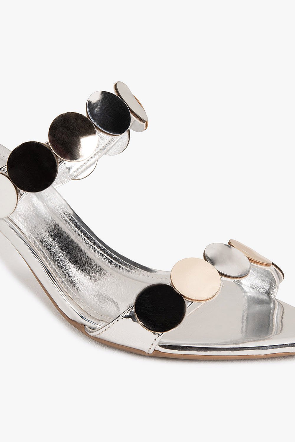 Tamanco Feminino Salto Alto Mundial Neville Prata 2