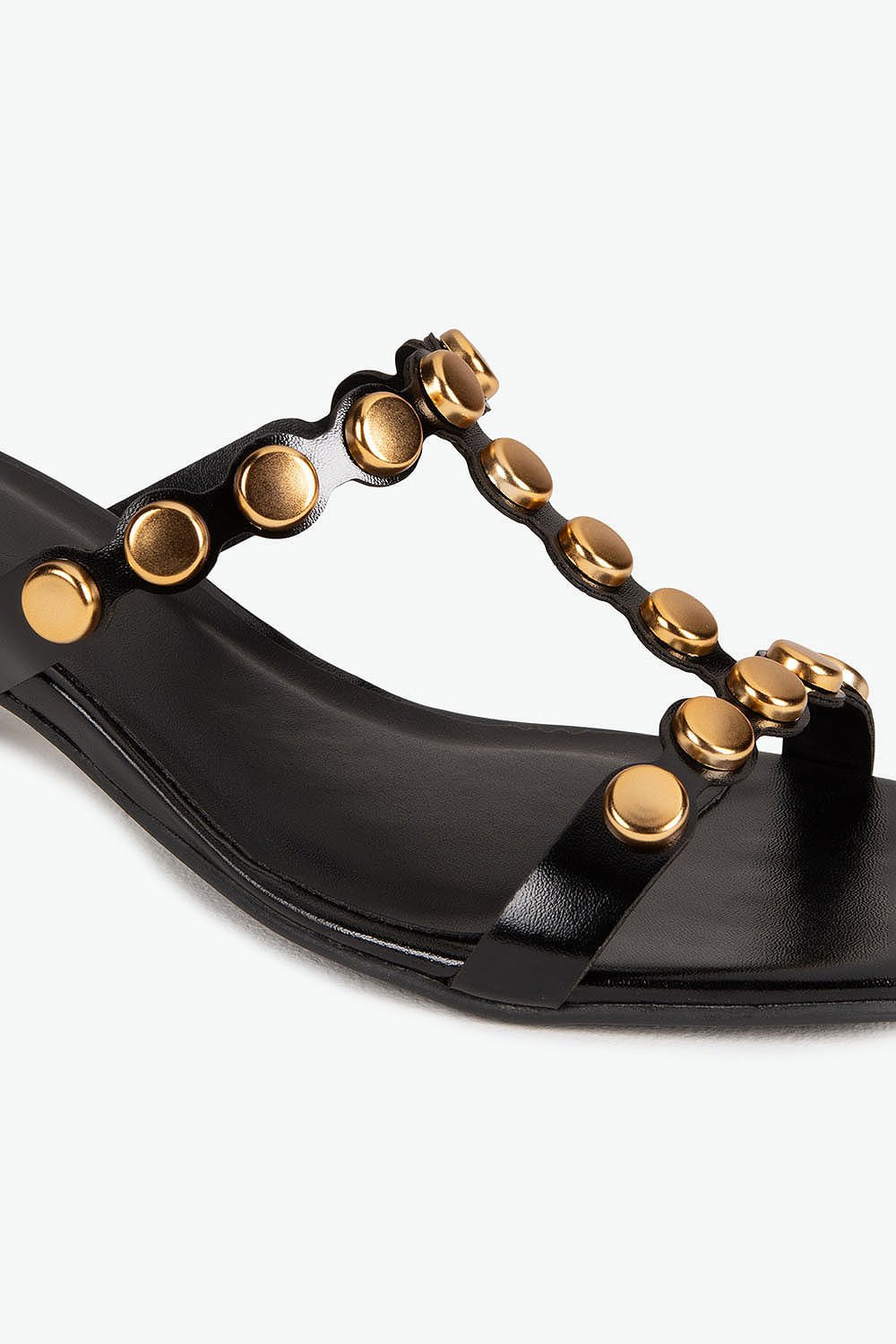 Tamanco Feminino Salto Médio Mundial Cipriany Preto 2