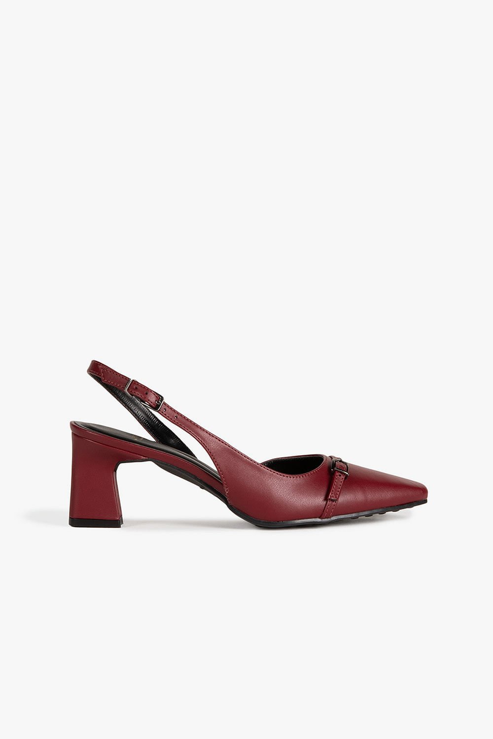 Scarpin Feminino Slingback Mundial Hailee Vermelho 1
