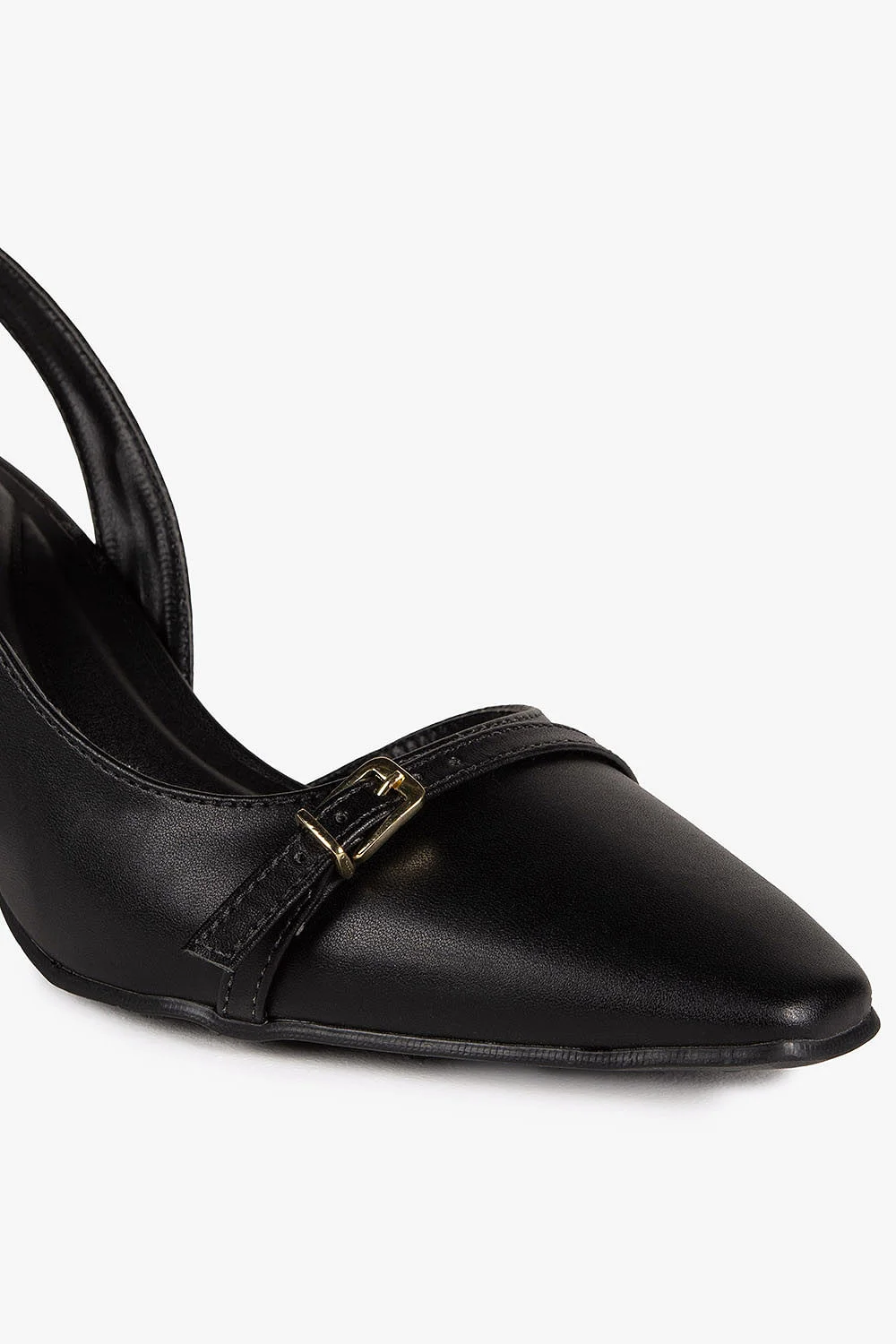Scarpin Feminino Slingback Mundial Hailee Preto 2