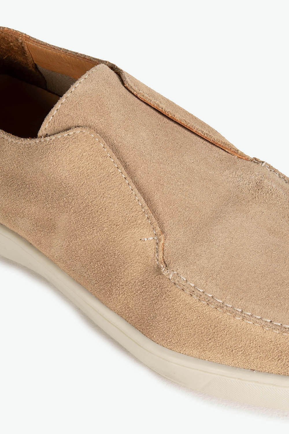 Mocassim Masculino Mundial Isque Bege 2