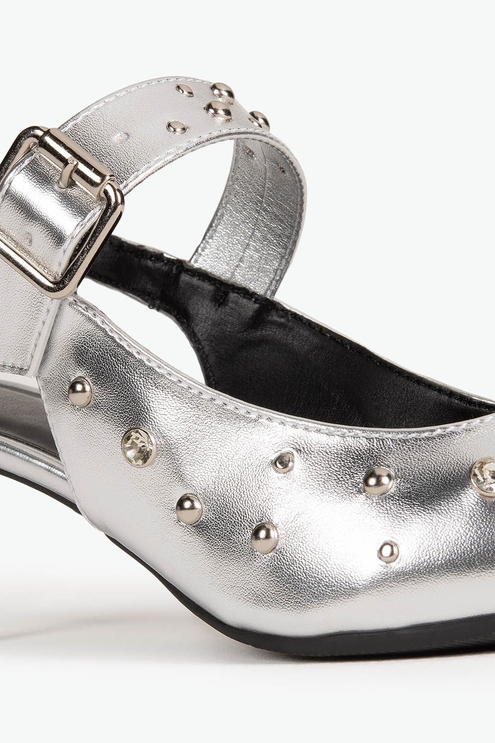 Scarpin Feminino Slingback Mundial Antoneli Prata 2