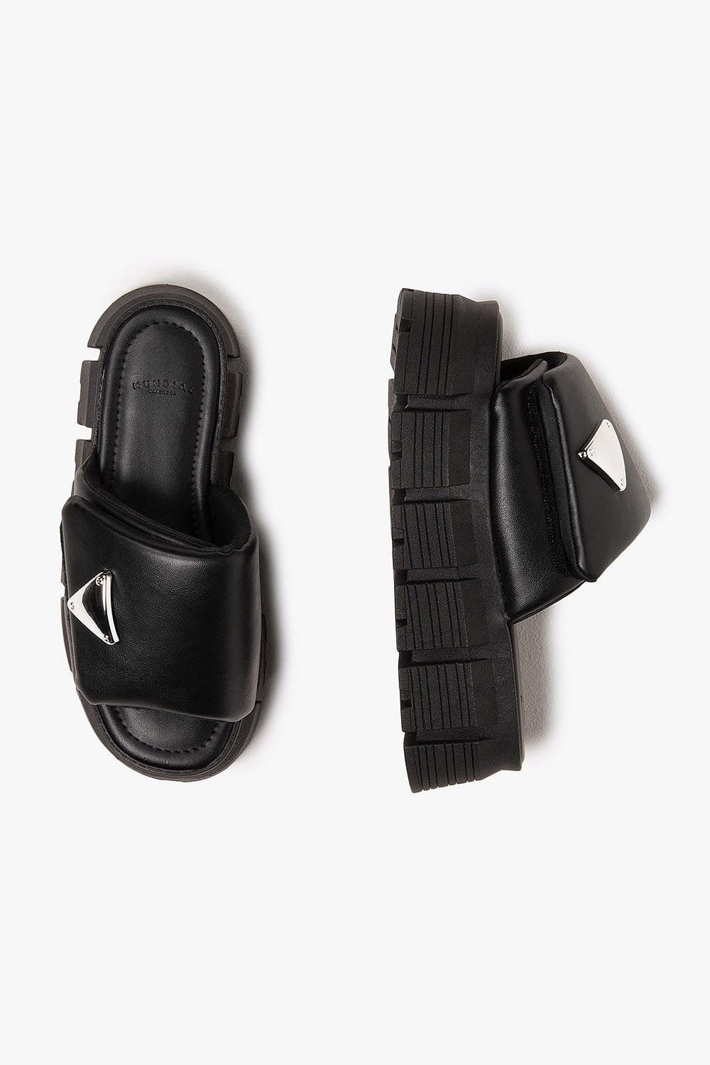 Tamanco Feminino Flatform Mundial Elizete Preto 3