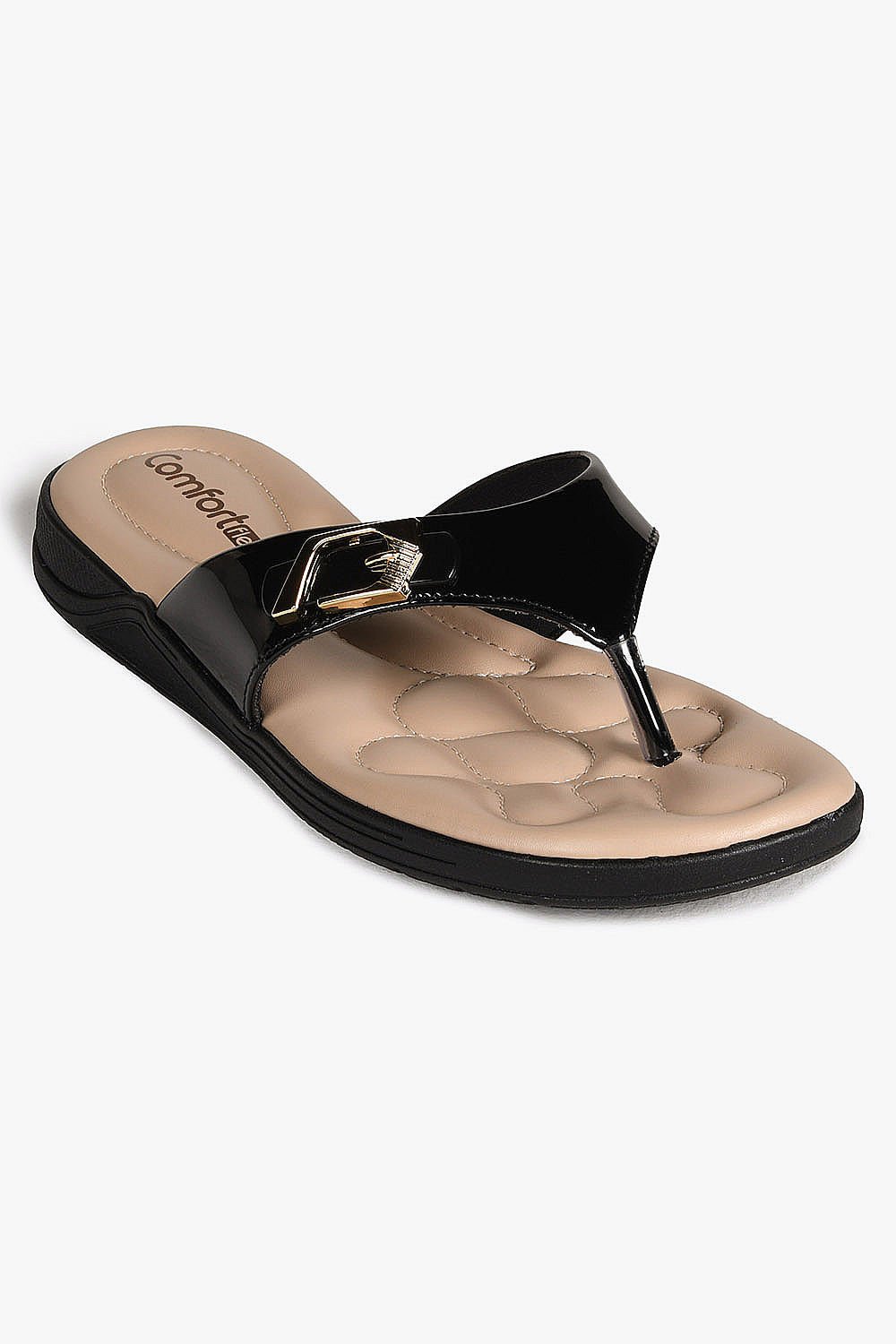 Chinelo Feminino Comfortflex Lidy Preto 4