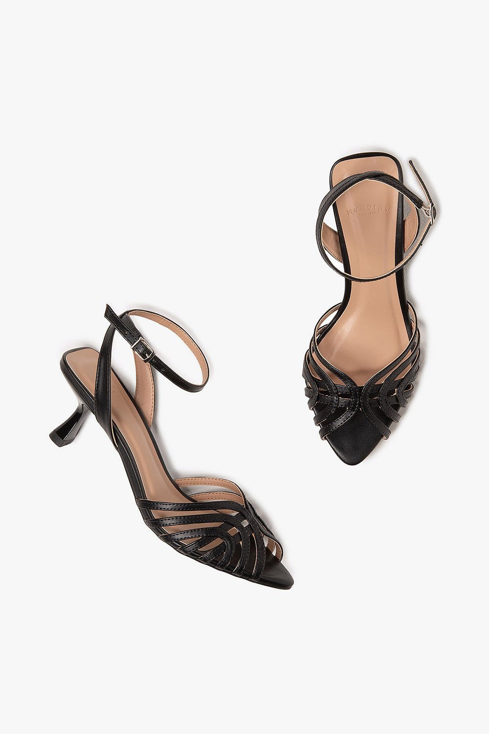 Sandália Feminina Salto Alto Mundial Larys Preto 3