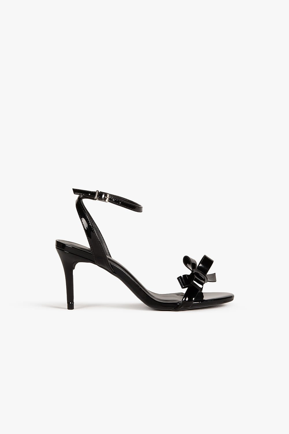 Sandália Feminina Salto Alto Mundial Giana Preto 1