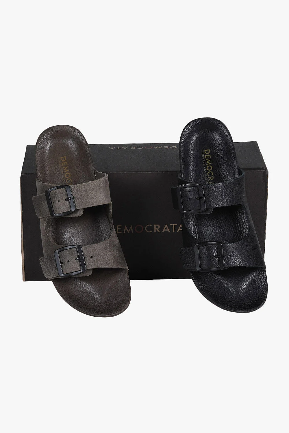 Sandália Masculina Democrata Easy Weekend Preto 4