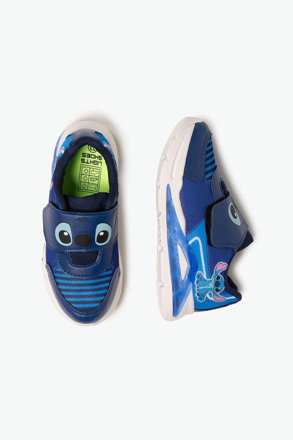 Tênis Casual Infantil Mini Pé Personagens Azul 3