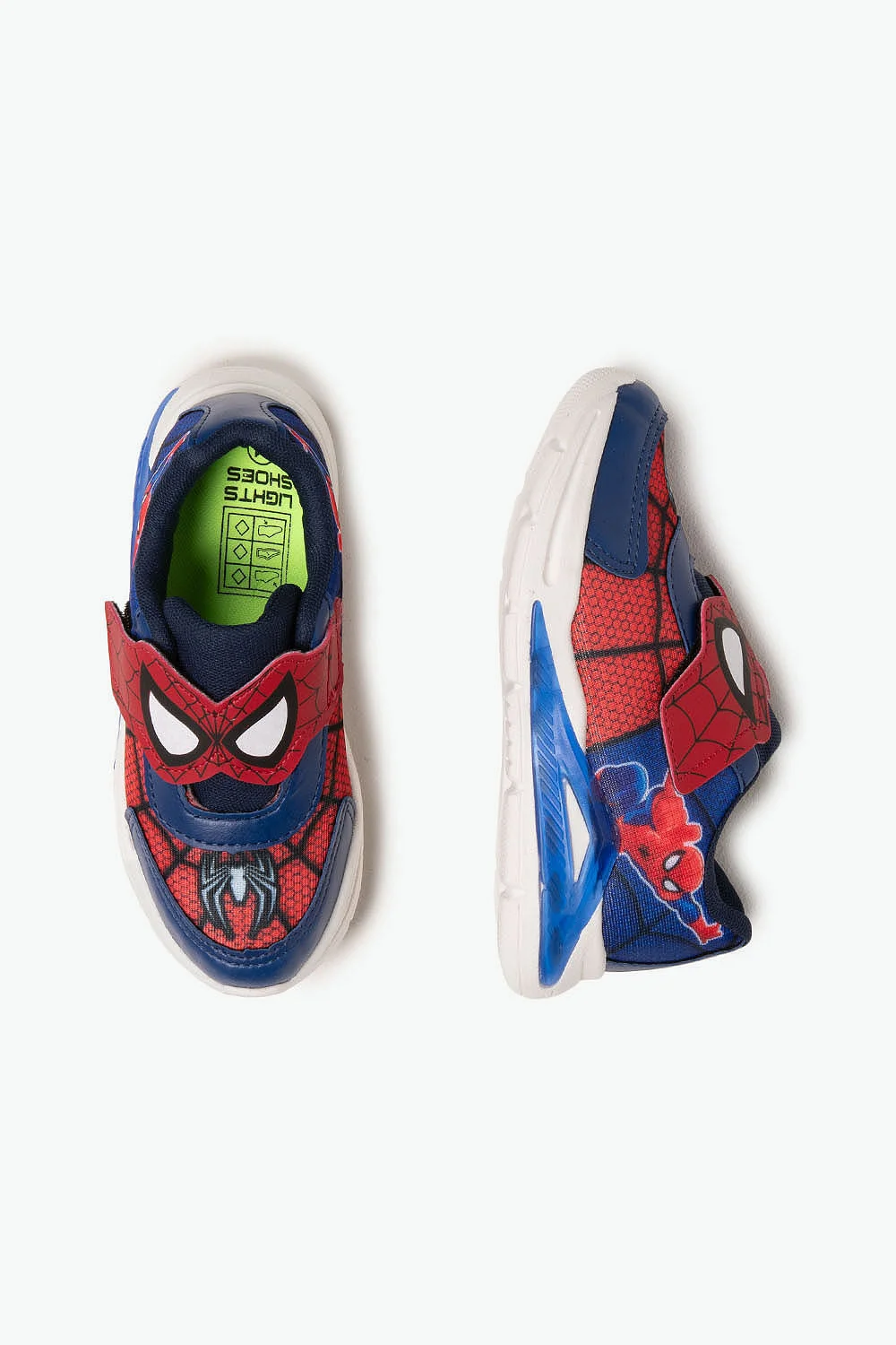 Tênis Casual Infantil Mini Pé Personagens Azul 3