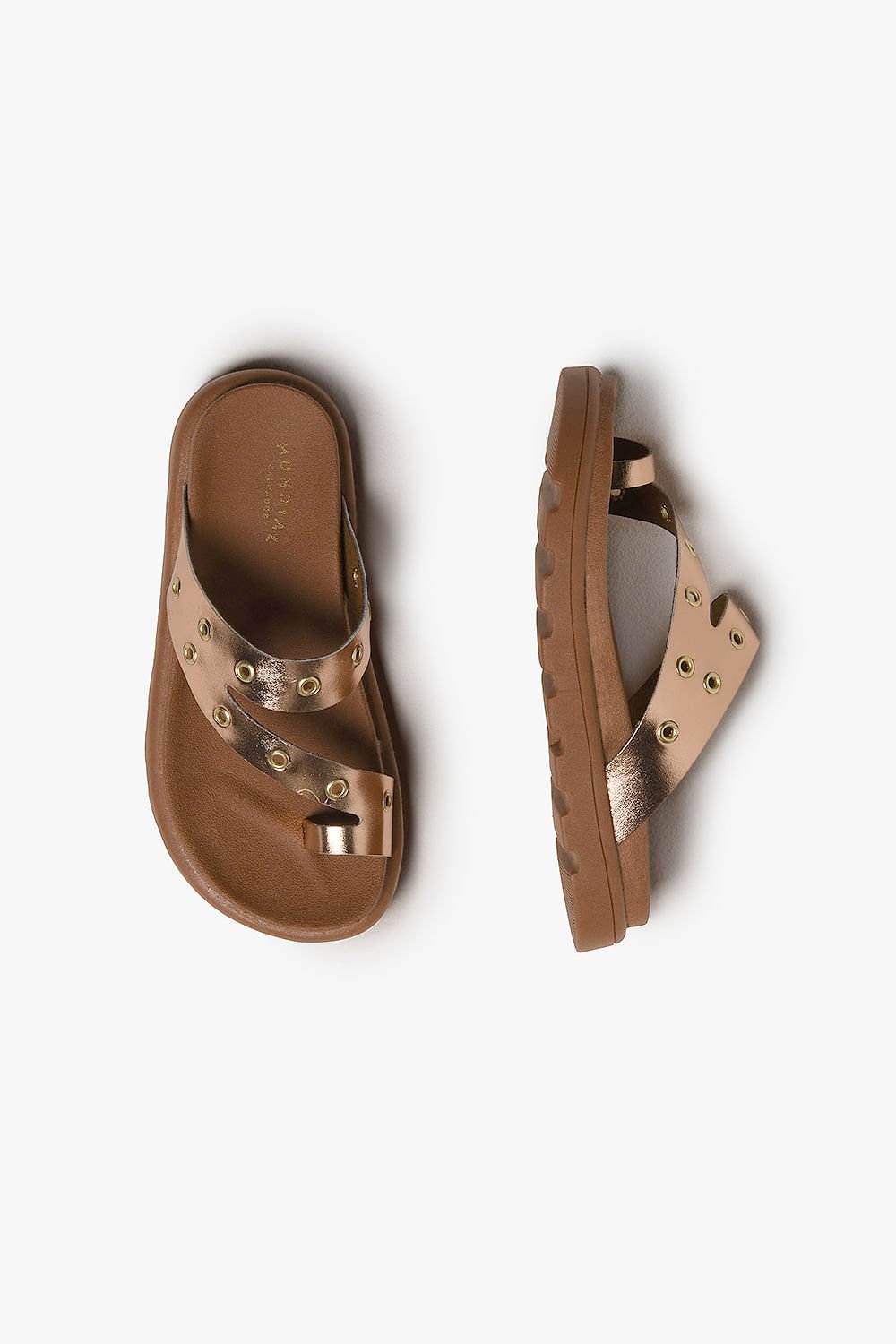 Chinelo Infantil Papete Mundial Juh Marrom 3