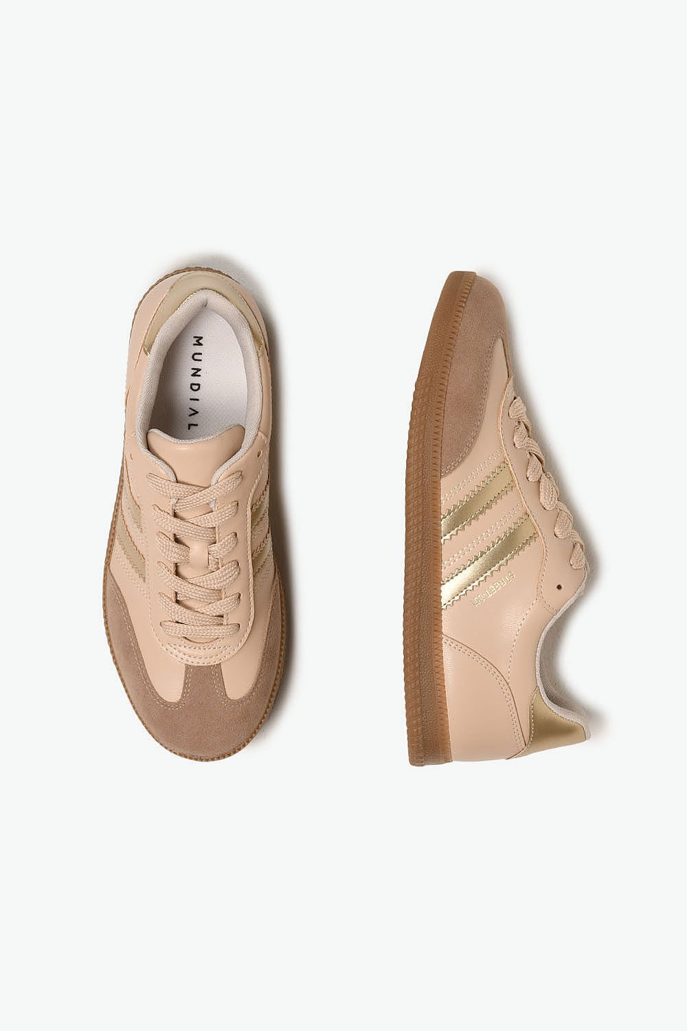 Tênis Feminino Casual Mundial Serenna Bege 3