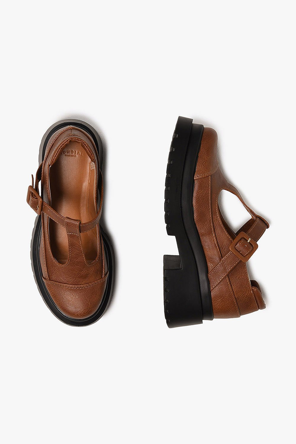 Sapato Feminino Tratorado Loafer Mundial Georgina Marrom 3