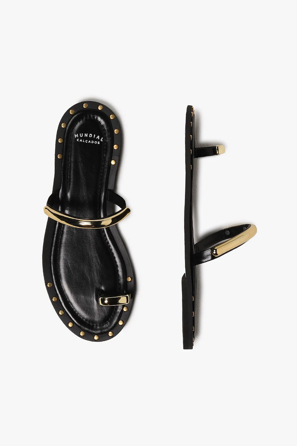 Rasteira Feminina Mundial Calliope Preto 4