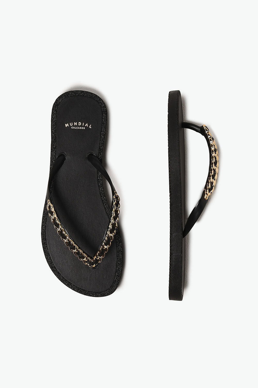 Chinelo Feminino Mundial Sefora Preto 3