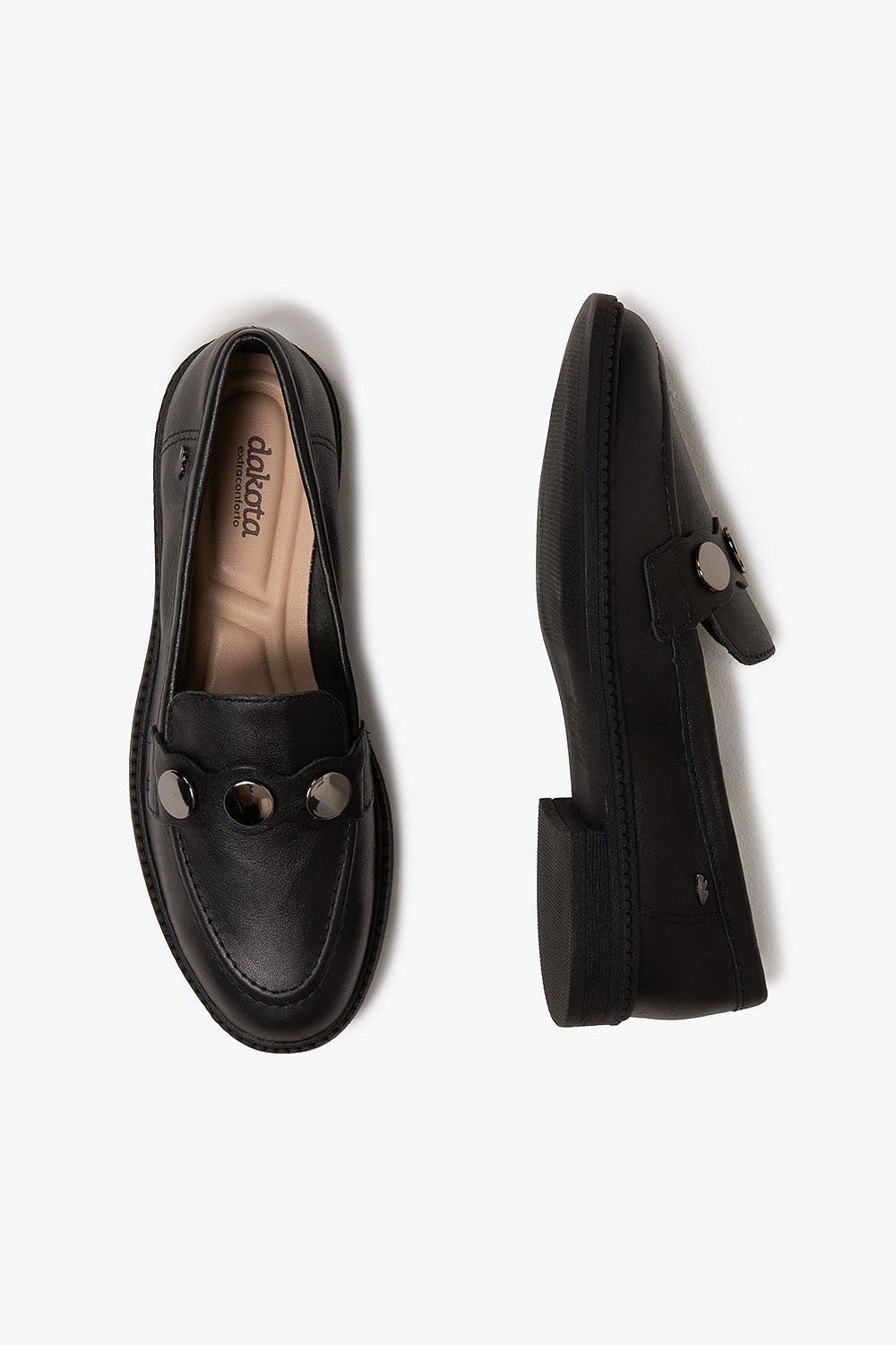 Mocassim Feminino Dakota Martinna Preto 3