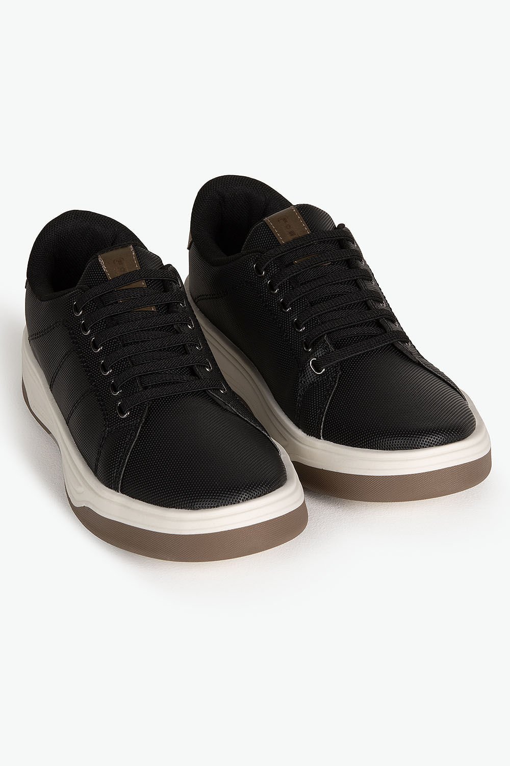 Sapatênis Infantil Fosco Gold Preto 2