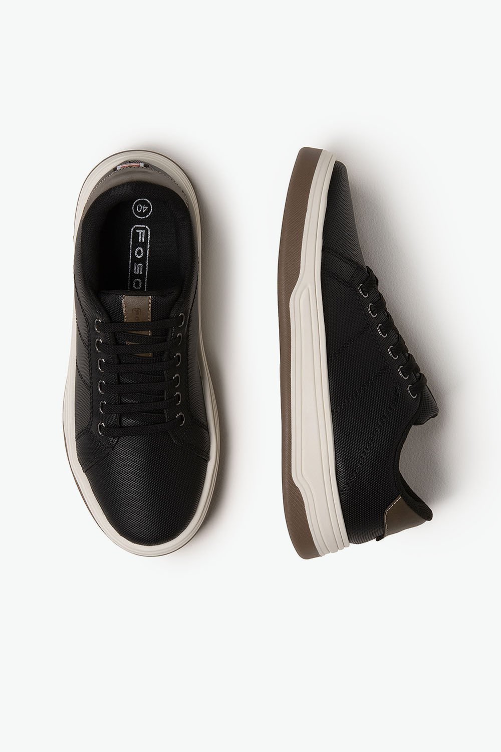 Sapatênis Infantil Fosco Gold Preto 3