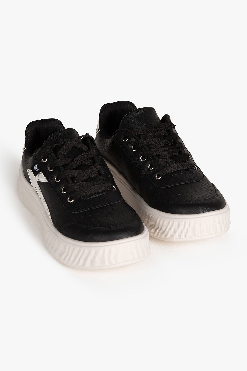 Tênis Casual Infantil Lps World Colors June Preto 2