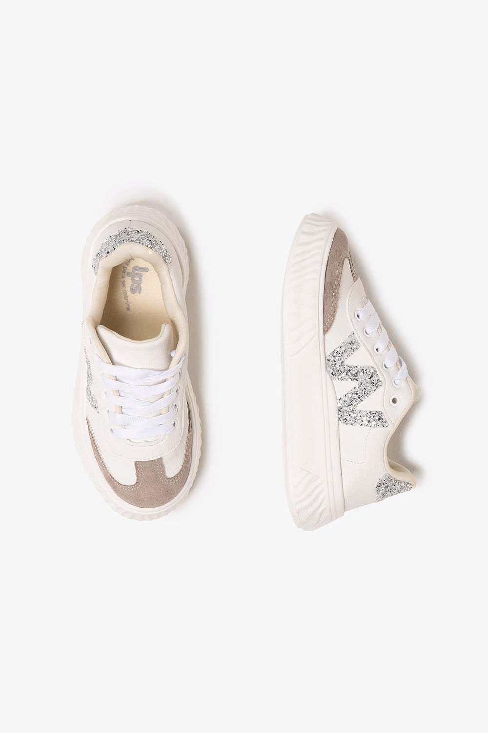 Tênis Casual Infantil Lps World Colors July Branco 3