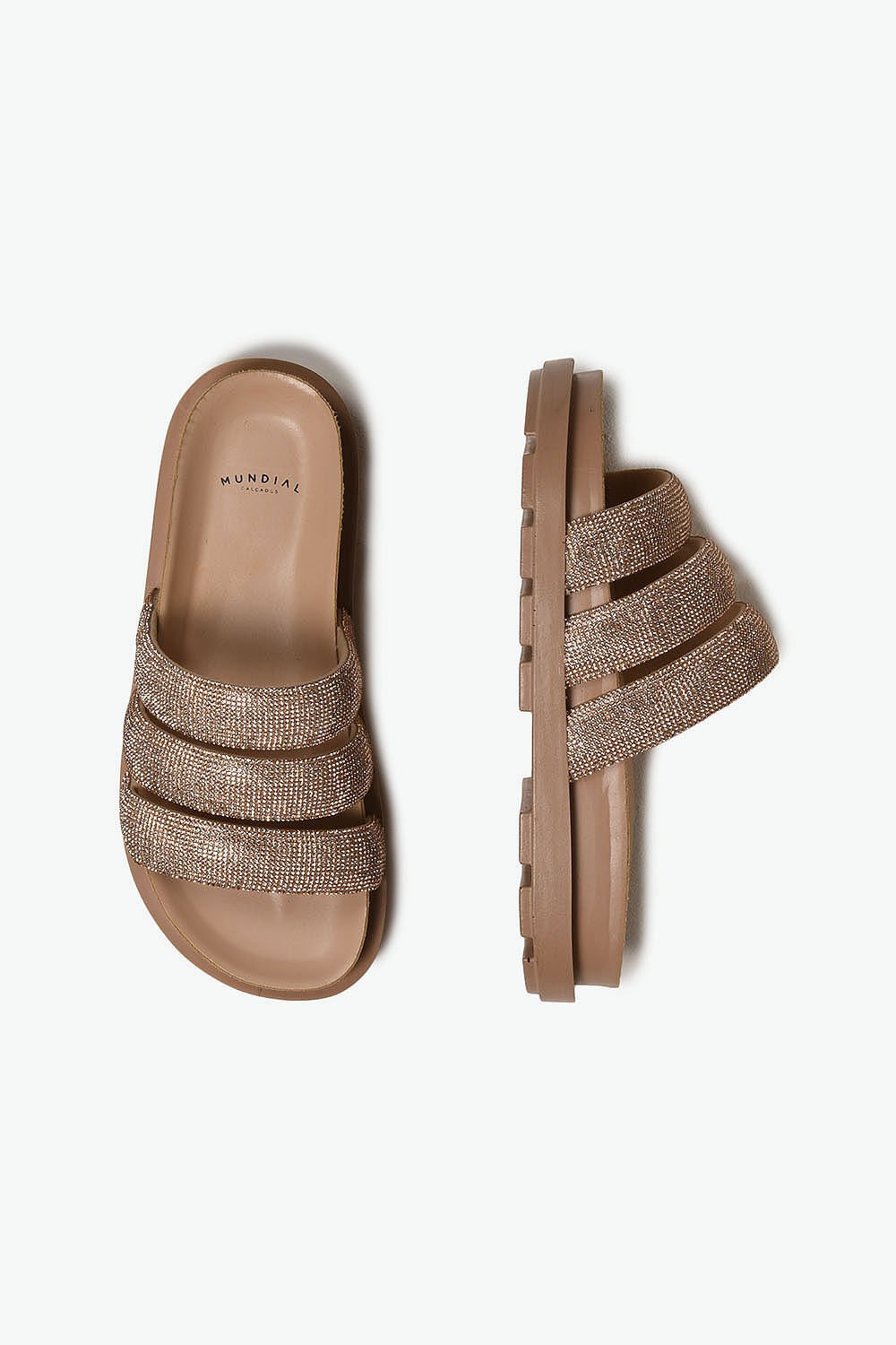 Tamanco Feminino Papete Mundial Keiko Bege 3