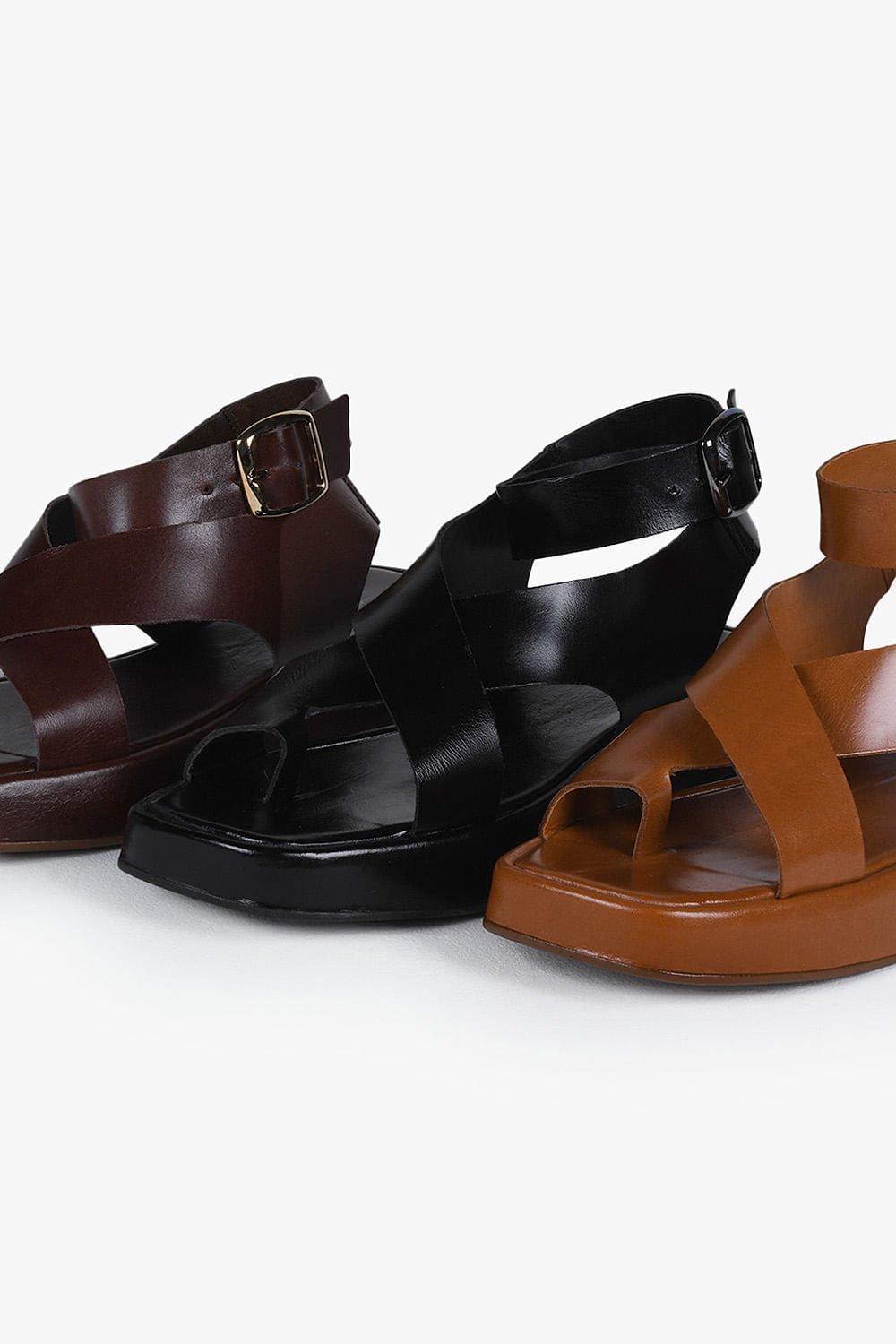 Sandália Feminina Flatform Mundial Marlowe Preto 4