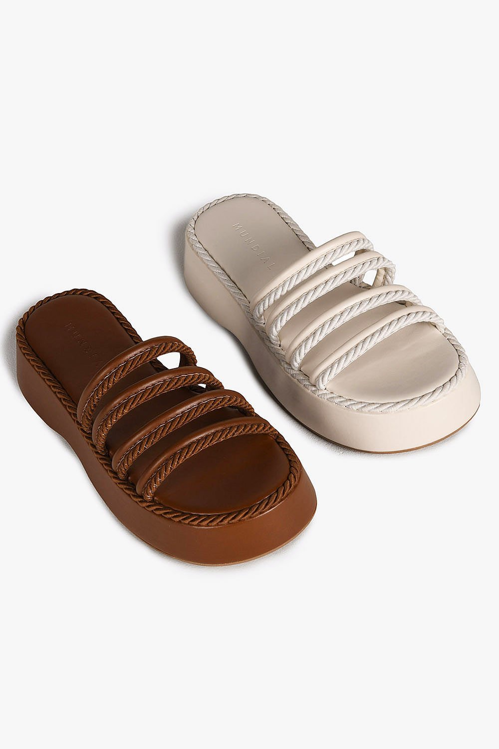 Tamanco Feminina Flatform Mundial Cirlei Branco 8