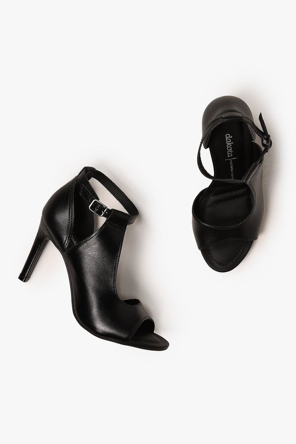 Sandália Feminina Salto Alto Dakota Rosie Preto 3