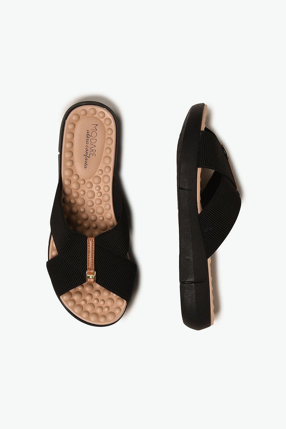 Tamanco Feminino Salto Baixo Modare Kalline Preto 3