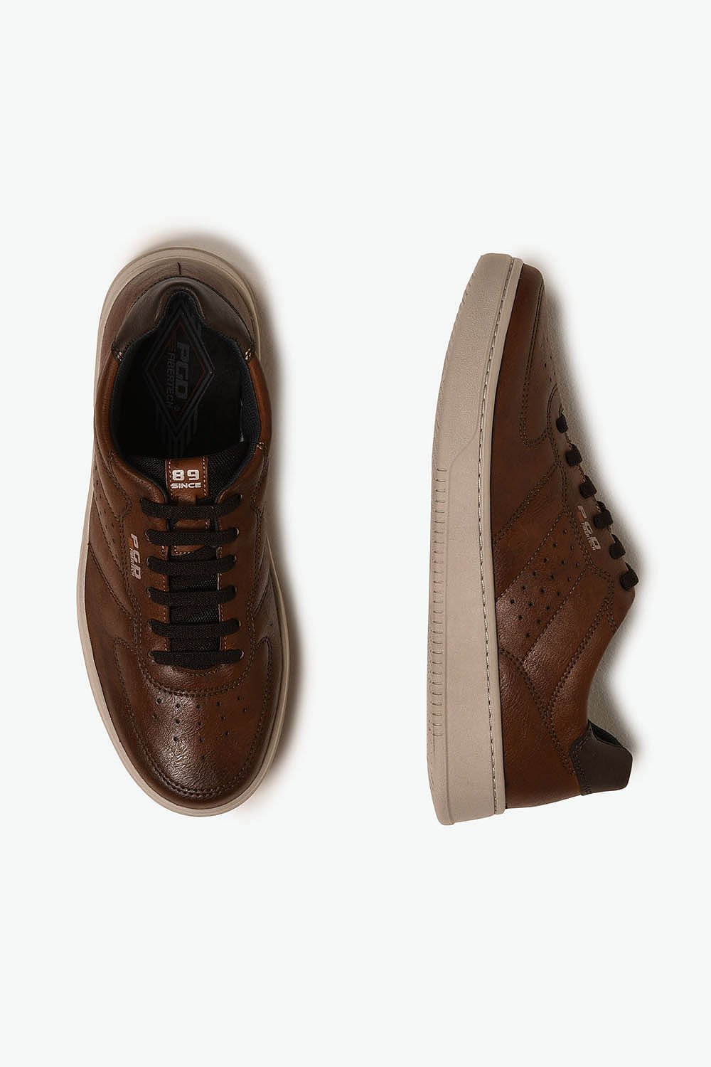 Sapatênis Masculino Pegada Elast Marrom 3