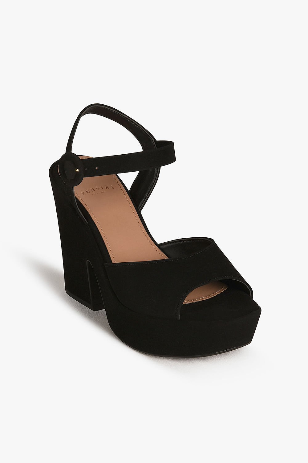 Sandália Feminina Meia-Pata Mundial Myrella Preto 2