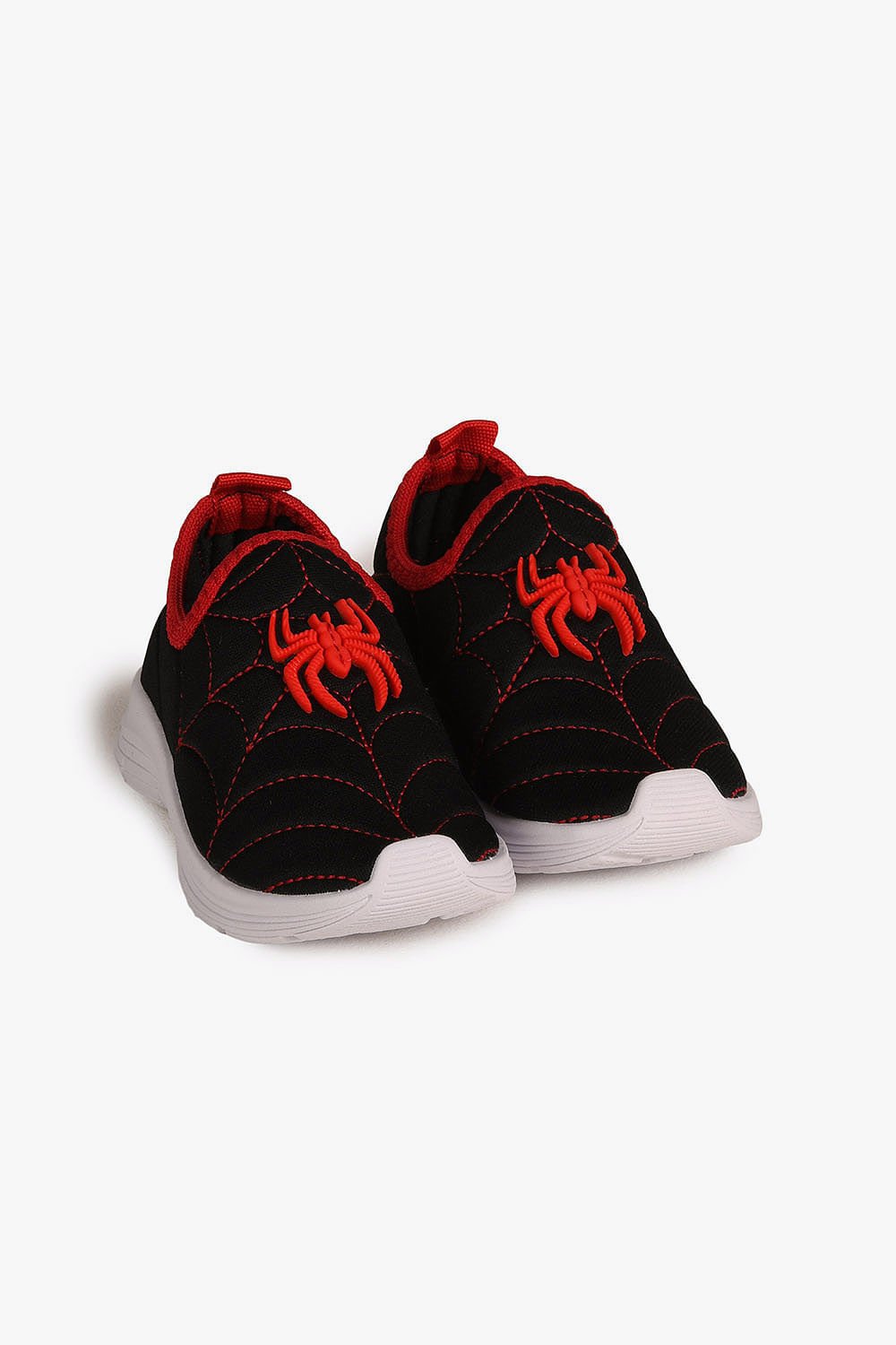 Tênis Infantil Slip On Jump Happy Homem Aranha Preto 2