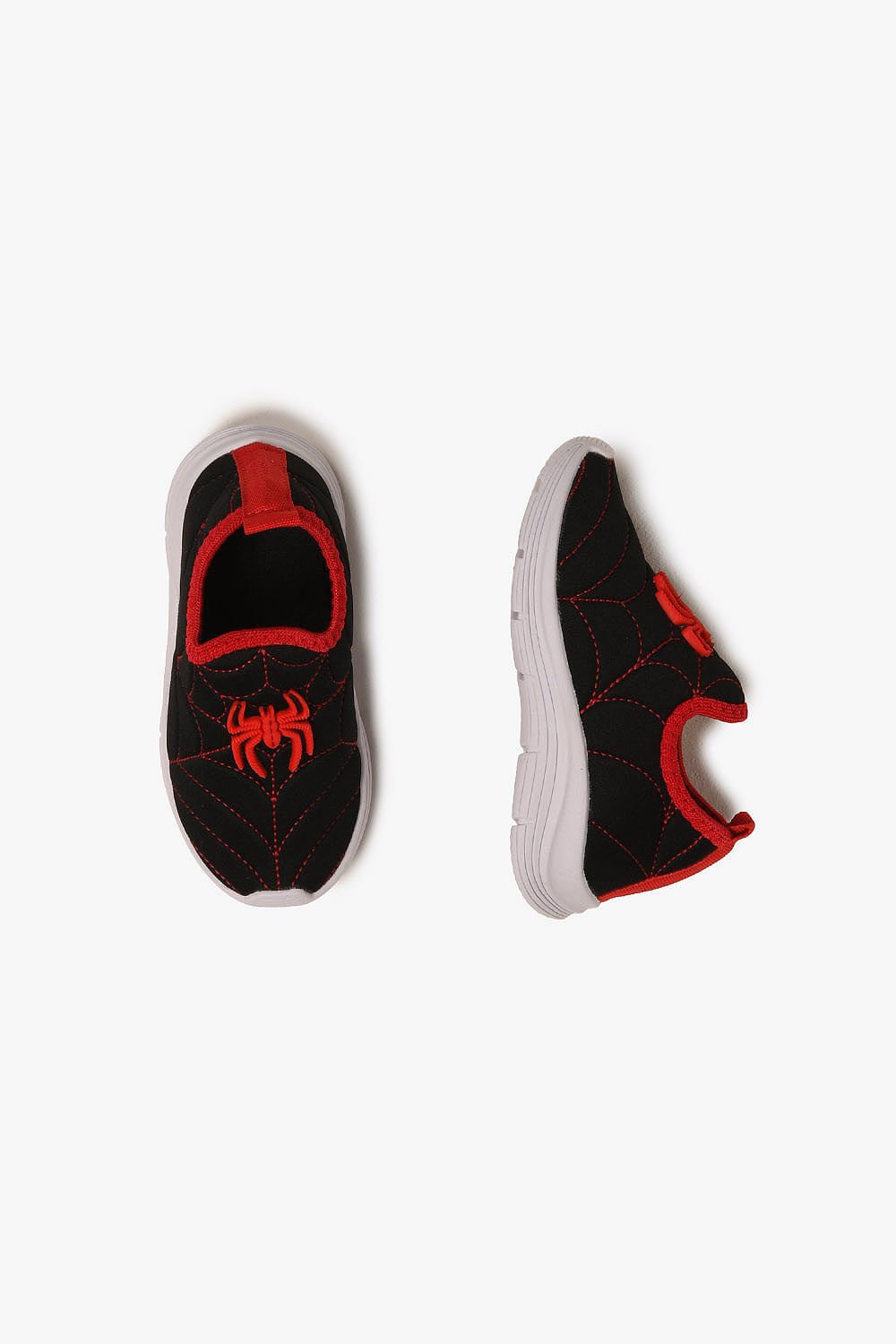 Tênis Infantil Slip On Jump Happy Homem Aranha Preto 3