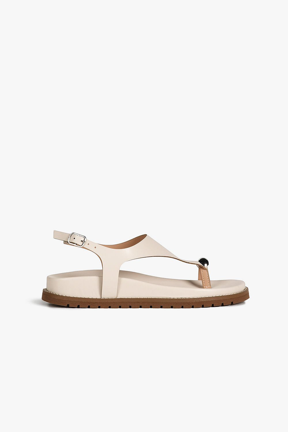 Sandália Feminina Papete Mundial Cilene Branco 1