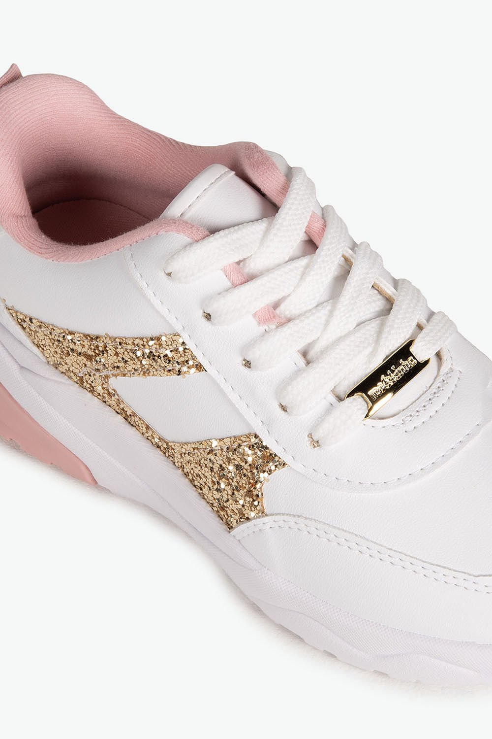 Tênis Casual Infantil Molekinha Fany Branco 2