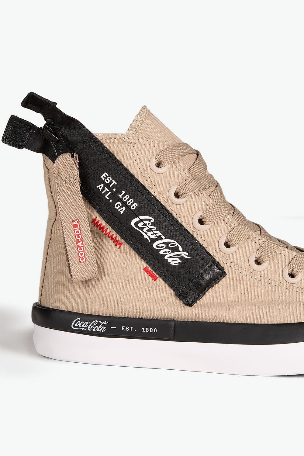 Tênis Coca-Cola Atlanta Hype Z Feminino Bege 2