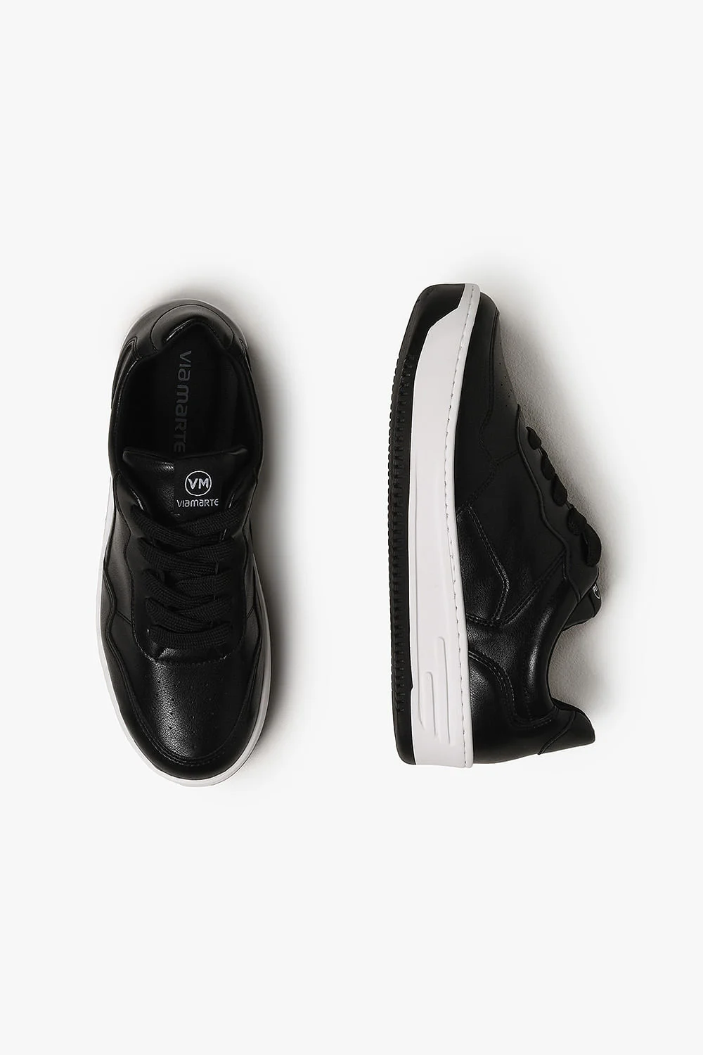 Tênis Feminino Plataforma Via Marte Orion Preto 3