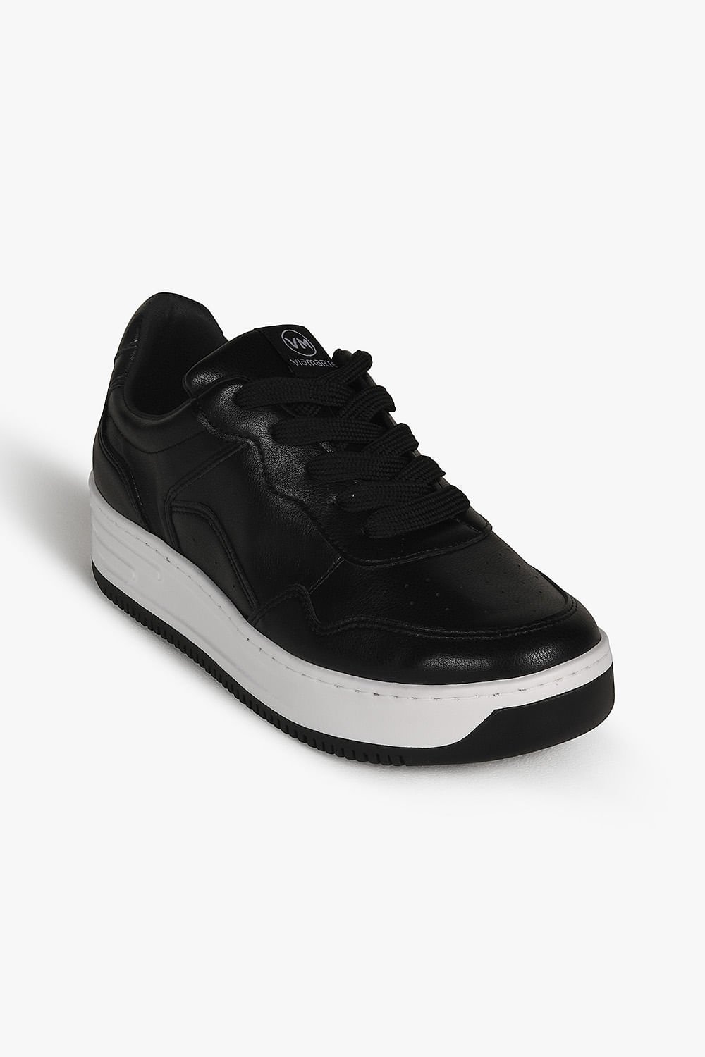 Tênis Feminino Plataforma Via Marte Orion Preto 4