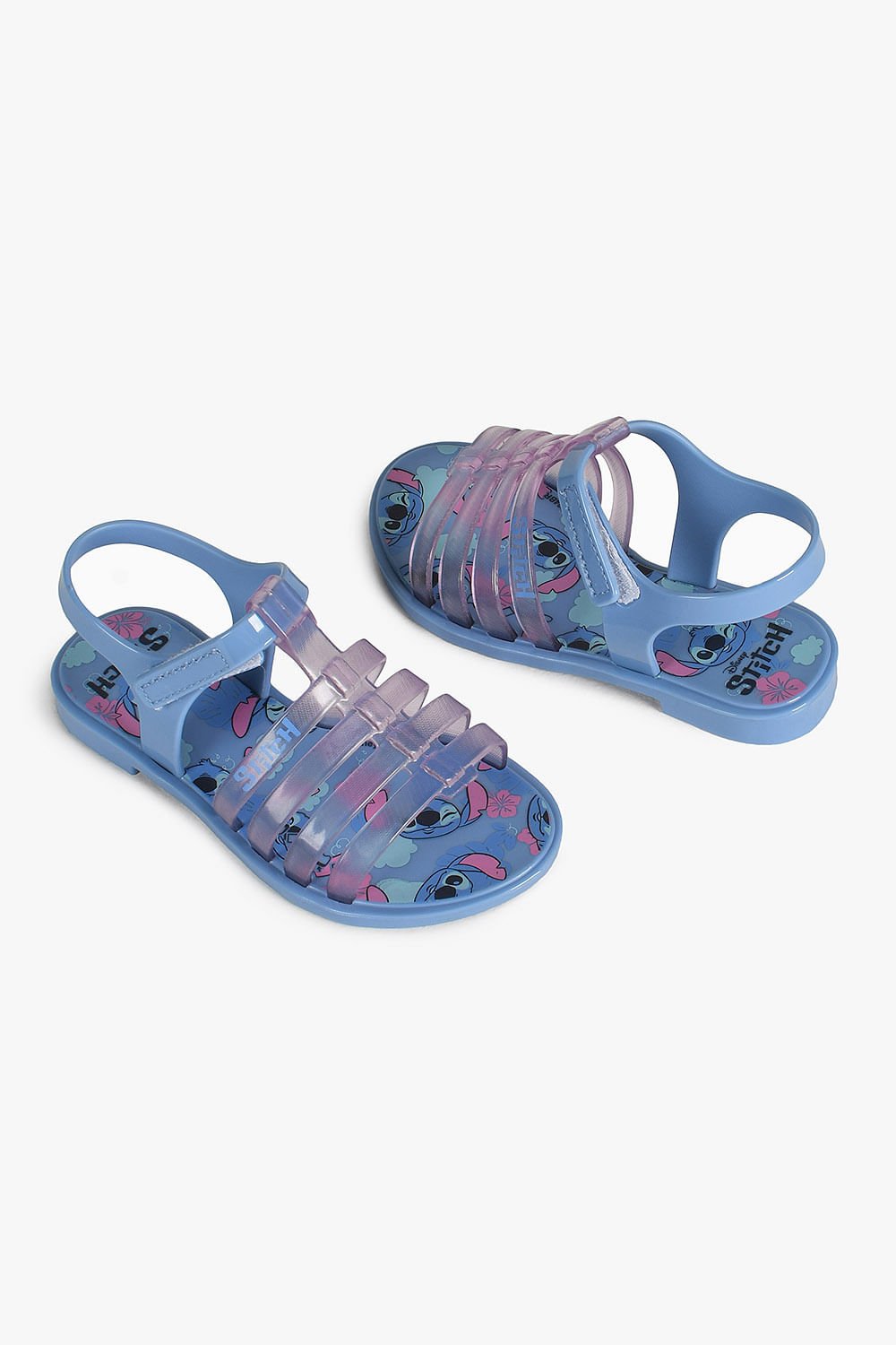 Sandália Infantil Grendene Stitch Clutch Bag Azul 4