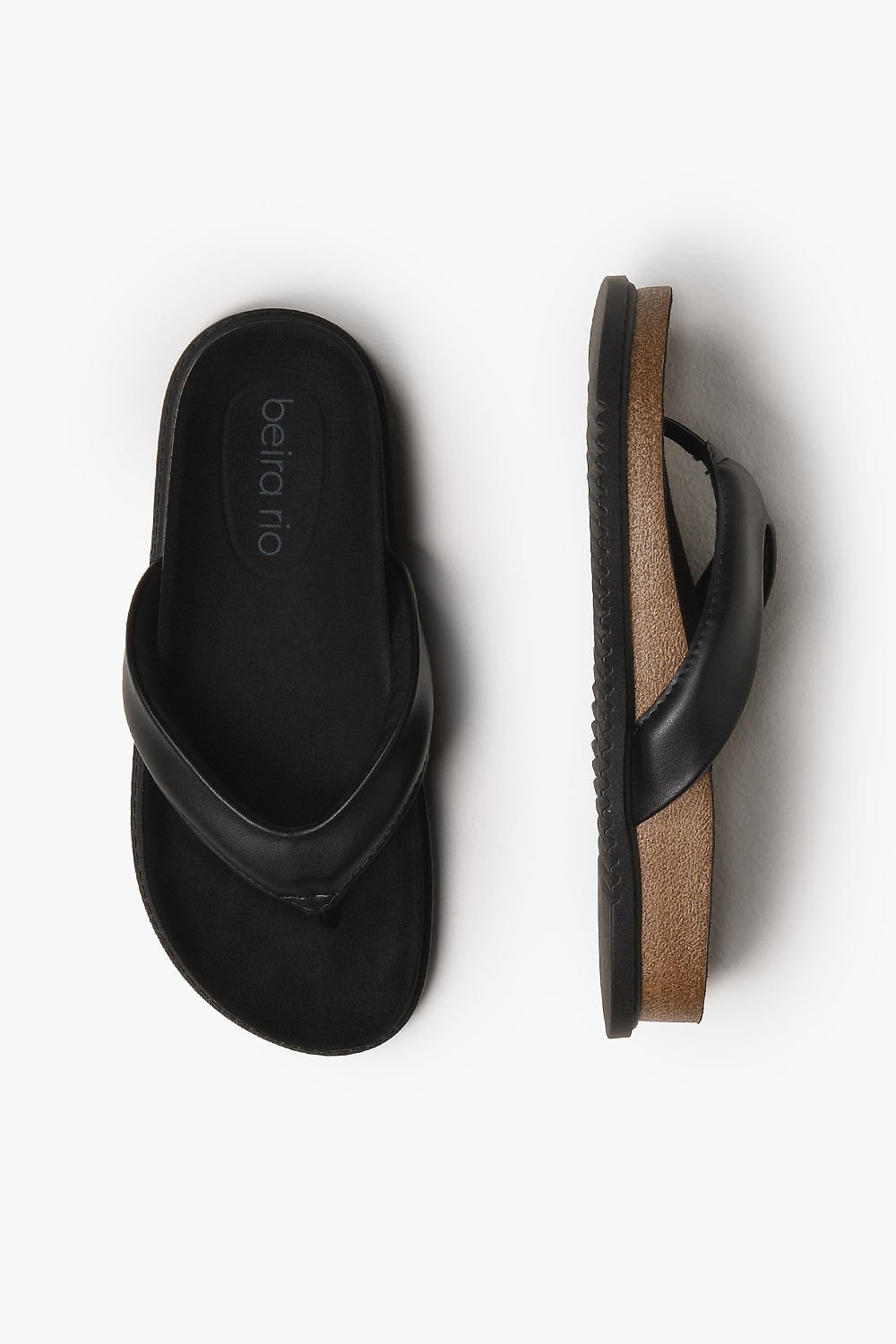 Tamanco Feminino Papete Beira Rio Janaine Preto 3