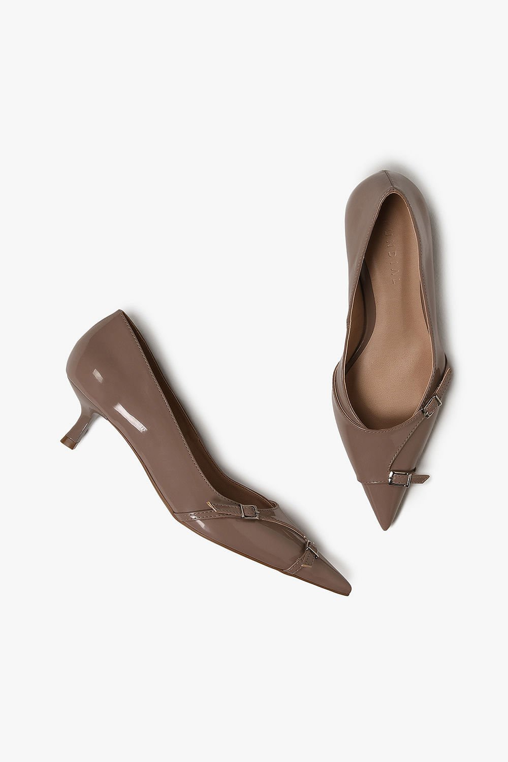 Scarpin Feminino Salto Médio Mundial Damariz Marrom 3